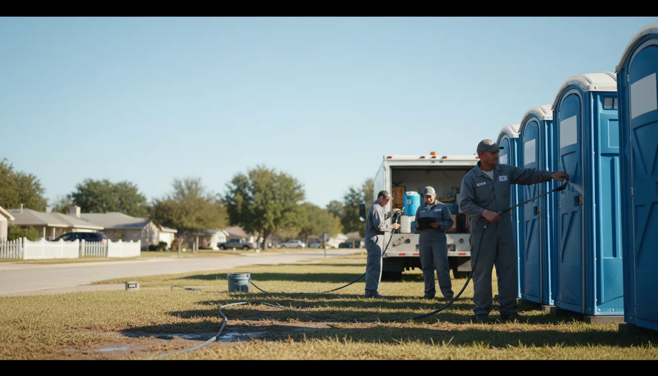 Long-Term Portable Toilet Rental in Chickamauga, GA near me